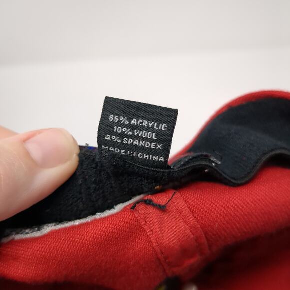 Northwest Nazarene University Crusaders Fitted Baseball Cap Red L The Game Pro - Picture 10 of 10